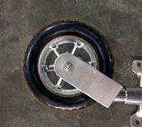 acciaio Rim Rubber Trailer Jockey Wheel di viaggio 750kg di 250mm