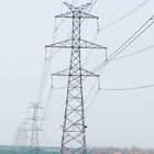 Torre elettrica ad alta tensione d'acciaio galvanizzata della trasmissione Q345