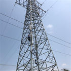 ASTM A123 galvanizzati ingraticciano la torre d'acciaio per la linea di trasmissione