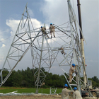 Torre della trasmissione della grata dell'acciaio Q355B Q255B 110KV di angolo