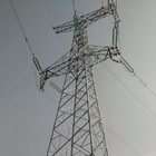 Linea elettrica galvanizzata torre dell'acciaio della immersione calda Q235 Q355