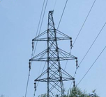 11 - L'acciaio di angolo 500KV ingraticcia la torre elettrica della trasmissione