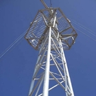 ISO9001 torre di antenna autosufficiente della grata Q345 Q235 GSM