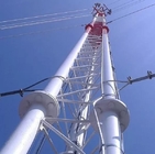 Tre torre di antenna telescopica della metropolitana 138kv per servizio pratico