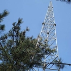 Torre di antenna tubolare autosufficiente fornita di gambe 4 dell'acciaio 3 di Q345 Q235