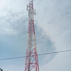 Torre d'acciaio di telecomunicazione angolare 10meter di Sst galvanizzata con la luce di aviazione