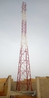 Linea di trasmissione struttura di grata d'acciaio della torre di telecomunicazione poligonale Q345B