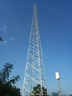 Acciaio angolare autosufficiente a quattro zampe della torre di comunicazione per la telecomunicazione