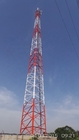 torre d'acciaio Sst galvanizzato angolare 49m di telecomunicazione di 3leg 4leg