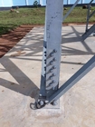La torre di antenna fornita di gambe della grata dell'ANSI 4 ha galvanizzato l'acciaio angolare con il sostegno