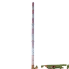 Torre d'acciaio di telecomunicazione della grata dell'albero di Guyed con 72m galvanizzati 92m