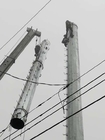 Torre d'acciaio di telecomunicazione d'acciaio Q235 con la immersione calda galvanizzata