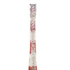 Livello d'acciaio della torre 20m di comunicazione dell'albero unipolare di Guyed