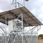 Torre mobile galvanizzata dell'acciaio Q345 Q235 della immersione calda per la telecomunicazione