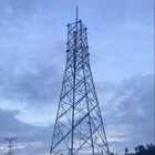 Torre tubolare d'acciaio di telecomunicazione con la immersione calda galvanizzata