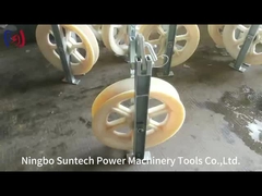 508 mm nylon pulegge Transmissoin linea conduttore tesatura puleggia blocchetti