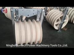 pilota Wire Rope Condutor dei covoni di 660mm Nylone che mette insieme il paranco differenziale