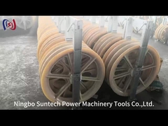 916mm ACSR MC Nylon Conduttore Fune Metallica Tesatura Puleggia Blocchi