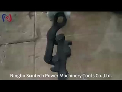 Clampo per filo di terra a presa autonoma di tipo mascella parallela 16KN per linea di trasmissione