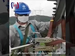 ISO JQJ Tagliatori d'acciaio angolari Strumenti di estrazione di cavi sotterranei