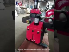 Macchina idraulica per sbarre collettrici generatrice in rame