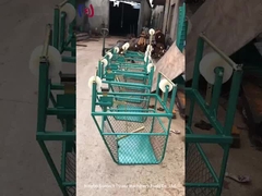 Quattro conduttori ausiliari linea aerea bicicletta riparazione del veicolo carro di ispezione