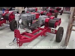 Vinicolo a tamburo doppio di capacità 5T per operazioni di sollevamento e trazione simultanee