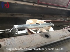 Bozzello a puleggia singola ad alta capacità con cuscinetto a sfera per un funzionamento regolare​