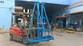 Supporto per tamburo per cavi idraulico SI 30 Soluzione per carichi pesanti da 300 KN