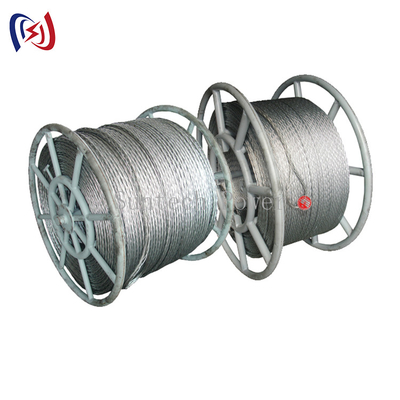 qualità  Transmission Line Anti Twisting Braided Galvanised Conductor Steel Pilot Wire Rope fabbrica
