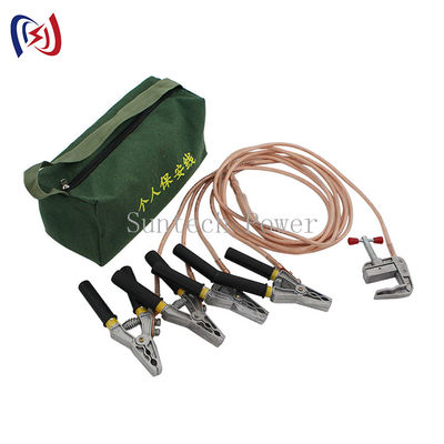 Qualità  Three phase 25mm Plug Construction Earth Wire Personal Grounding Wire Safety Tools fabbrica