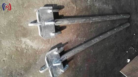 qualità  Professional Head Boards for Three Bundle Conductors with 100-180KN Rated Load, Precise Triangular Geometry, and Corrosion-Resistant Aluminum Alloy fabbrica