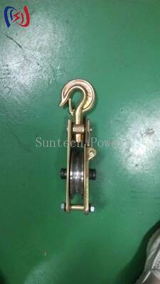 qualità  Professional Hoisting Tackle Block and Tackle System for Heavy Duty Lifting with 10-200KN Rated Load in Electrical Construction Projects fabbrica