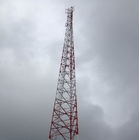 Torre d'acciaio del sito 4 di telecomunicazione fornita di gambe di progetto con il sostegno