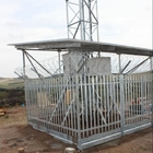 Tipo torre d'acciaio della grata dei corredi della pittura usata per la comunicazione