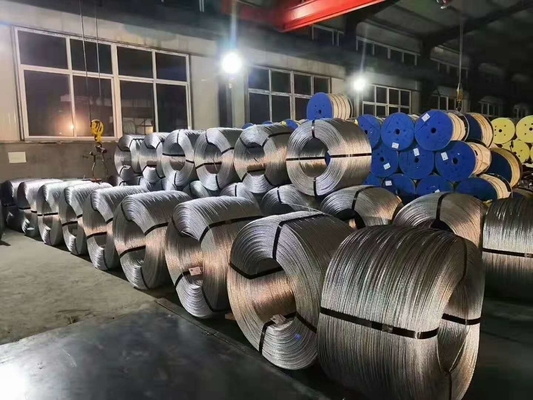un filo galvanizzato nudo Guy Wire For Overhead di 1 x 7 EHS 3/8&quot;