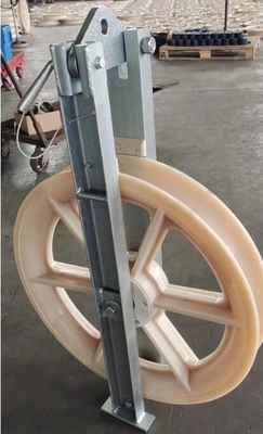Grande conduttore Stringing Blocks di Diamging della singola carrucola di nylon