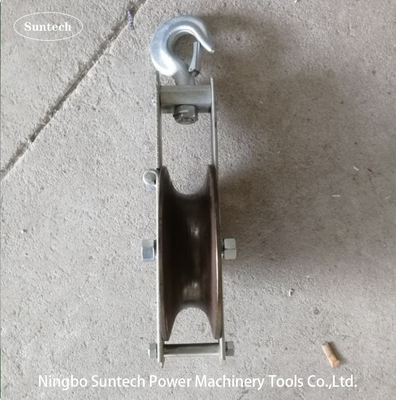 Conduttore Stringing Blocks della puleggia di posa di un cavo del filo di messa a terra