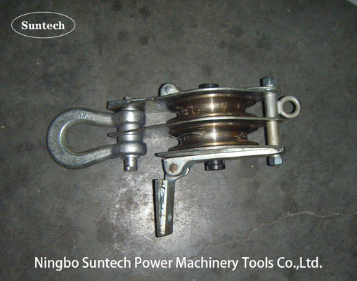 Due tipo aperto conduttore Stringing Tools del paranco differenziale del gancio 30kN