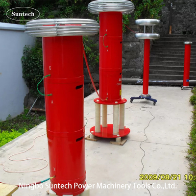 Sistema portatile di prova di risonanza AC per prova GIS a 132 KV con ciclo di servizio di 60 minuti