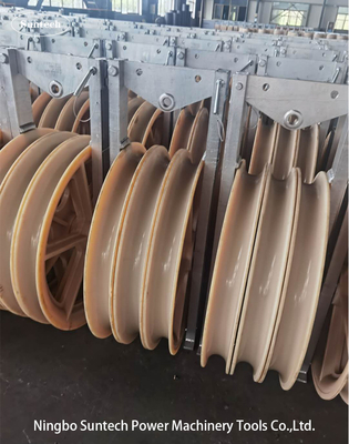 conduttore impacchettato Stringing Pulley Block del grande diametro di 822mm