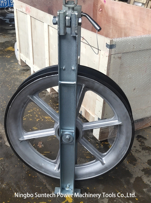 Linea di trasmissione conduttore di alluminio Stringing Pulley Block della ruota
