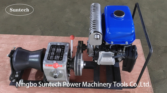 Piccola dimensione dell'estrattore di 3 Ton Pulling Hoist Cable Winch con il motore a benzina di Yamaha