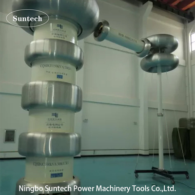 Sistemi di prova di alta tensione di 600 KV PD gratuiti, apparecchiature di misurazione delle scariche parziali
