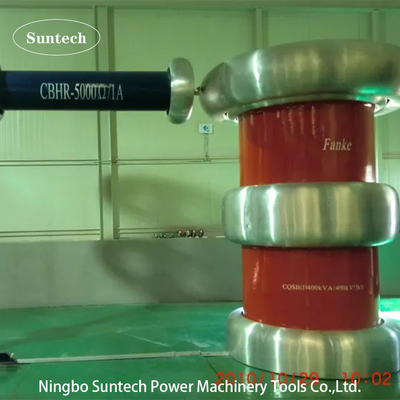 Sistemi di prova di alta tensione di 600 KV PD gratuiti, apparecchiature di misurazione delle scariche parziali