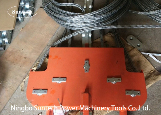 Quattro piattaforma di posa di un cavo di Stringing Tools 130KN del conduttore del pacco