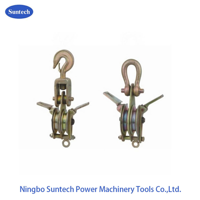 Carrucola del doppio di 30KN 100KN che solleva il conduttore Stringing Tools dell'attrezzatura