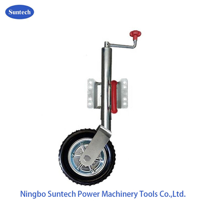 acciaio Rim Rubber Trailer Jockey Wheel di viaggio 750kg di 250mm