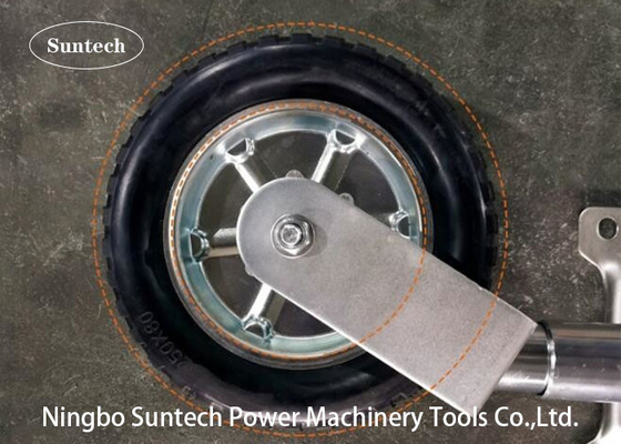 acciaio Rim Rubber Trailer Jockey Wheel di viaggio 750kg di 250mm