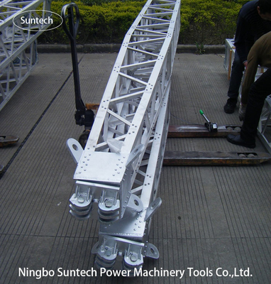 Una forma ingraticcia i lavori di costruzione di Gin Pole Tower Erection Tools